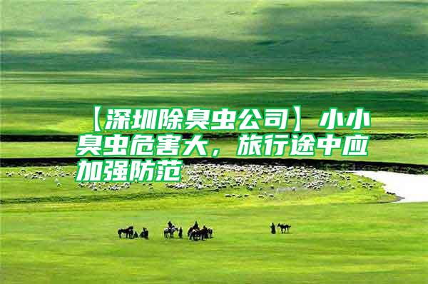 【深圳除臭蟲公司】小小臭蟲危害大，旅行途中應加強防范