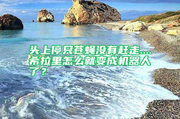 頭上停只蒼蠅沒有趕走....希拉里怎么就變成機器人了？