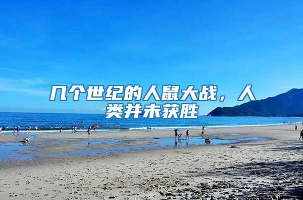幾個世紀的人鼠大戰(zhàn)，人類并未獲勝