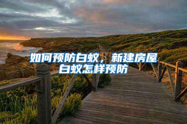 如何預防白蟻，新建房屋白蟻怎樣預防